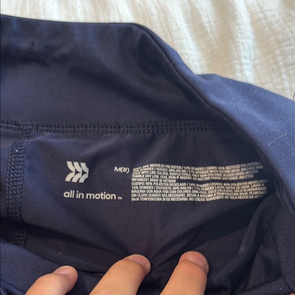 all in motion Navy High-Waist Active Leggings